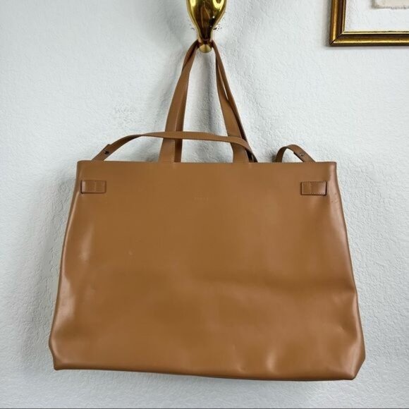FURLA Calf Kelly Leather Jumbo Shoulder Bag - Picture 7 of 11